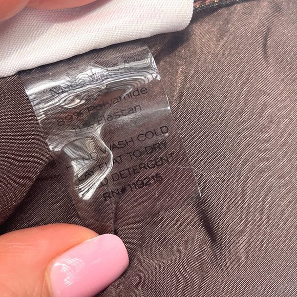 Beach Bunny Metallic Gold side tie 2 pc swimsuit - Picture 12 of 16